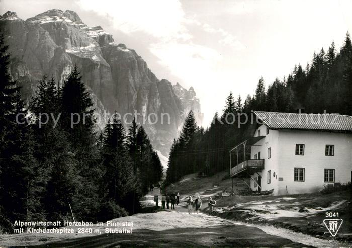 Pinnistal Alpenwirtschaft Herzeben Kirchdachspitze