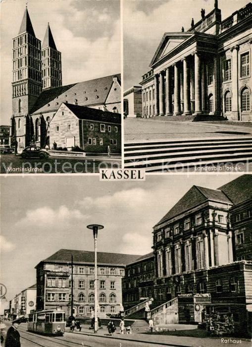 KAssEL  CITY Martinskirche Landesbibliothek Rathaus