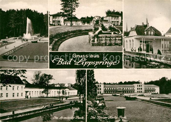 Bad Lippspringe Arminius-Park Kaiser-Karls-Park