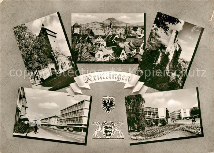 Reutlingen BW Teilansichten Burg Denkmal