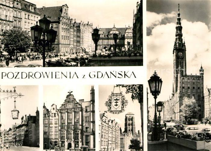 Gdansk Dlugi Targ Ulica Dluga Ratusz