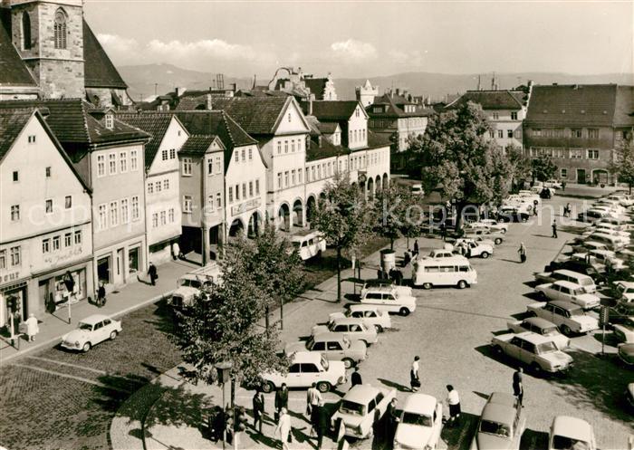Saalfeld Saale Marktplatz