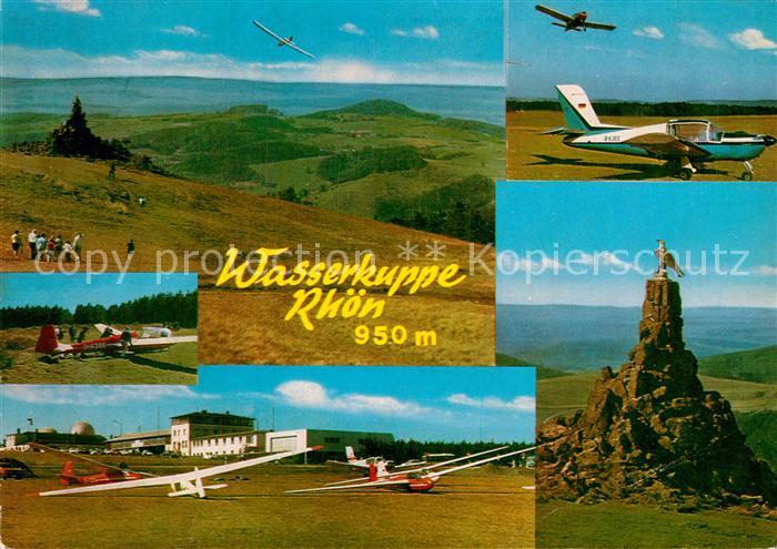 Wasserkuppe Rhoen Segelflugzeug Fliegerdenkmal