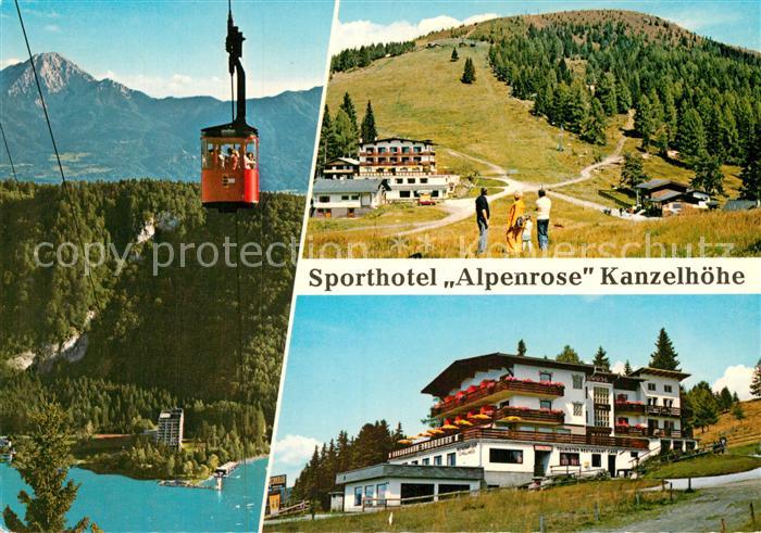 Kanzelhoehe Sporthotel Alpenrose Seilbahn
