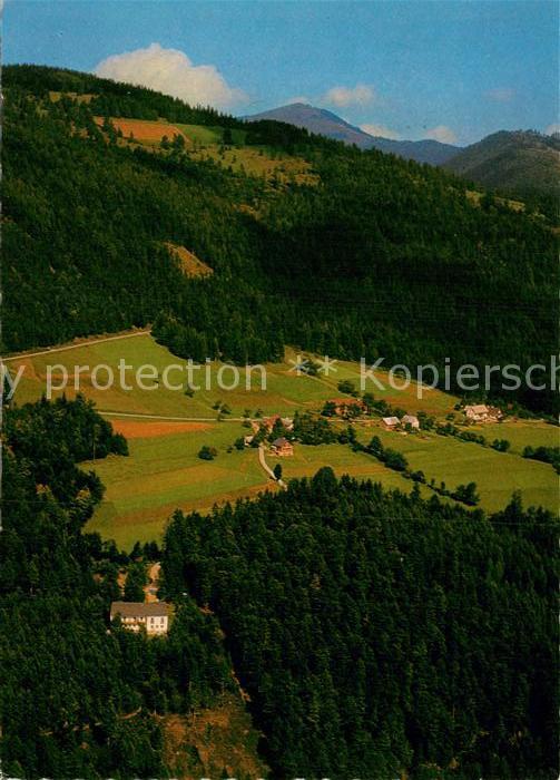 Fladnitz Teichalm Fliegeraufnahme Gasthof Reisinger