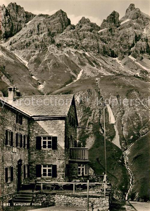 Kemptnerhuette Krottenspitzen