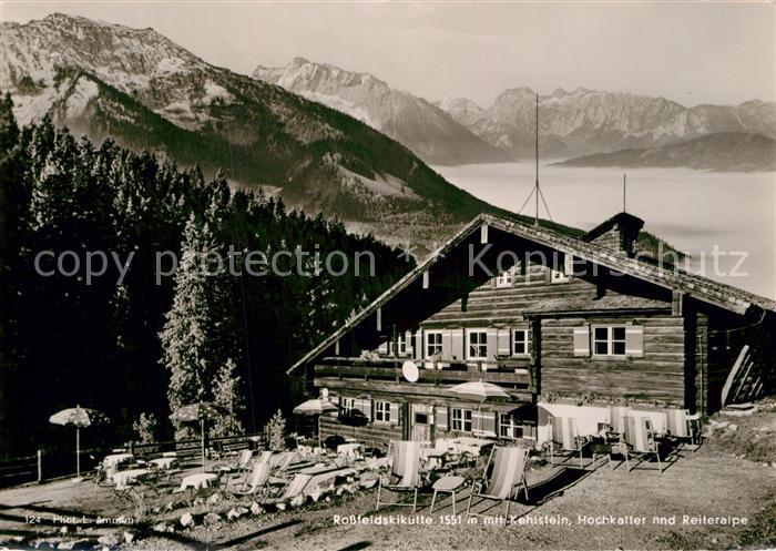 Berchtesgaden Rossfeldskihuette Kehlstein Reiteralpe