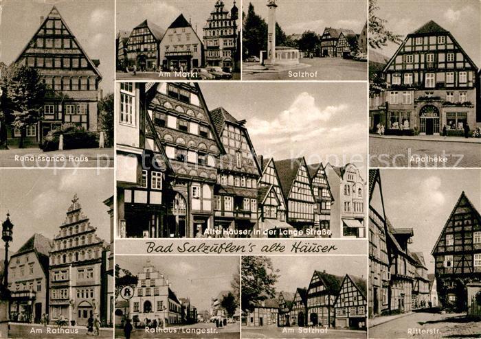 Bad Salzuflen Apotheke Langestrasse Ritterstrasse Renaissanche Haus