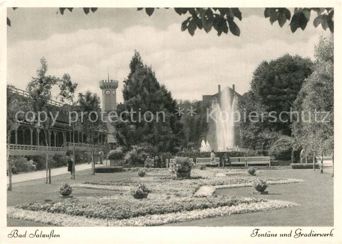 Bad Salzuflen Fontaene Gradierwerk