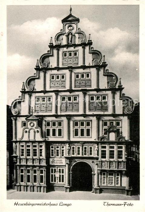 Lemgo Lippe NRW Hexenbuergermeisterhaus