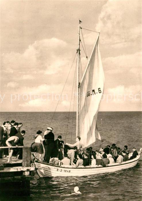Kuehlungsborn Ostseebad Bootsanlegesteg