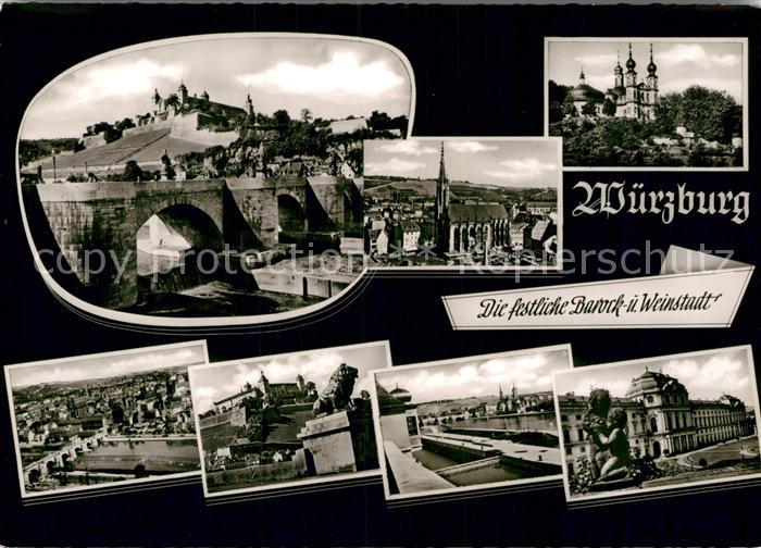 WueRZBURG Bayern Ortsansichten