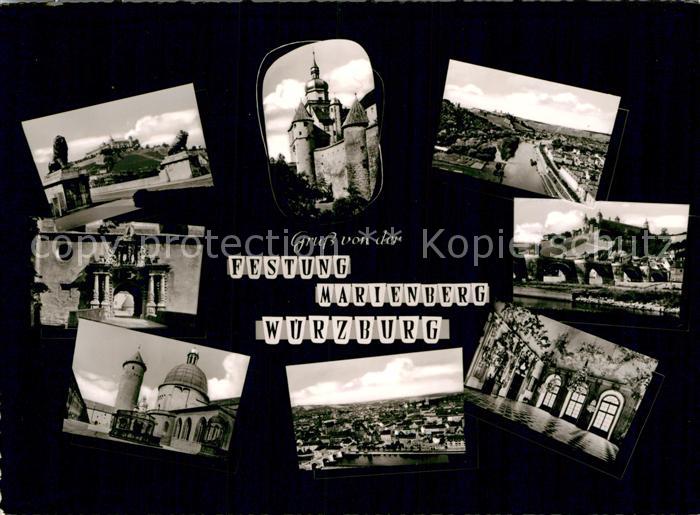 WueRZBURG Bayern Festung Marienberg