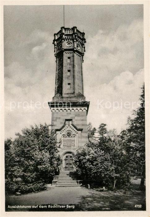 Rochlitz Sachsen Aussichtsturm Rochlitzer Berg