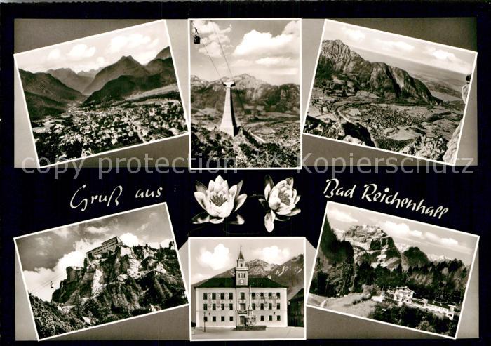 Bad Reichenhall Predigtstuhlbahn Reiteralpe Hochstaufen Rathaus Schroffen