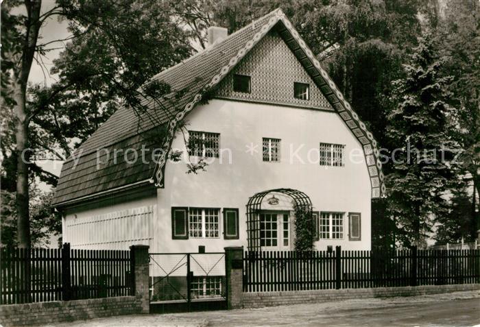 Buckow Maerkische Schweiz Brecht-Weigel-Haus