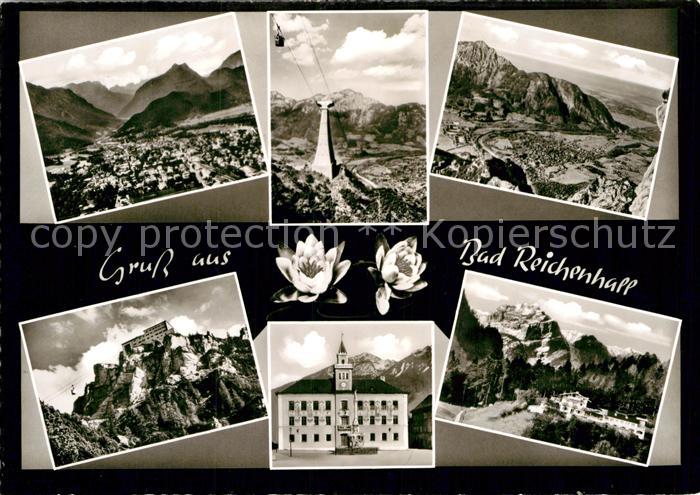 Bad Reichenhall Predigtstuhlbahn Reiteralpe Rathaus Schroffen