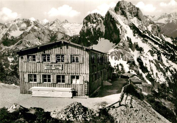 Pfronten Ostallgaeu Bayern Berggasthaus Ostlerhuette