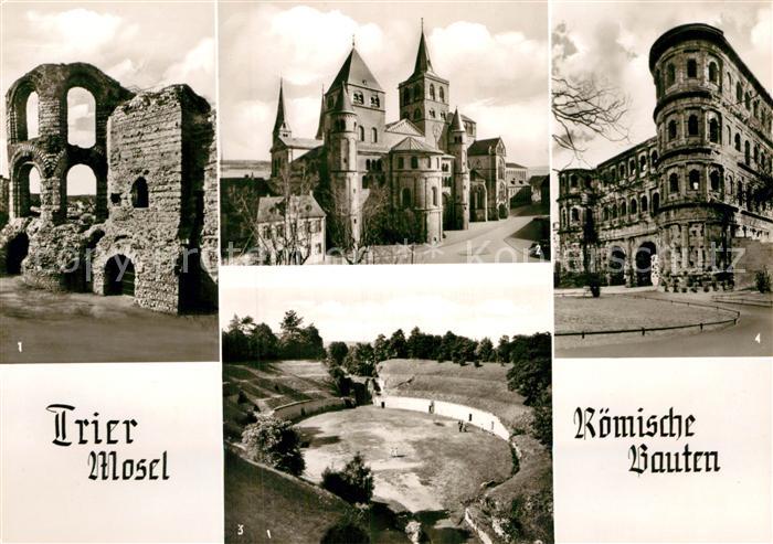 Trier Roemische Bauten Kaiserthermen Dom Liebfrauenkirche Amphitheater