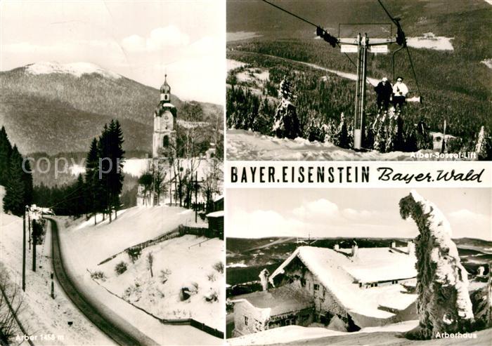 Bayerisch Eisenstein Arber-Sessellift Arberhaus