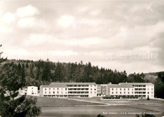 Bad Steben LVA Sanatorium Frankenwarte