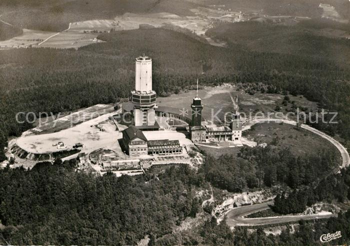 Grosser Feldberg Taunus Fliegeraufnahme Fernmelde- Fernseh- UKW-Sender