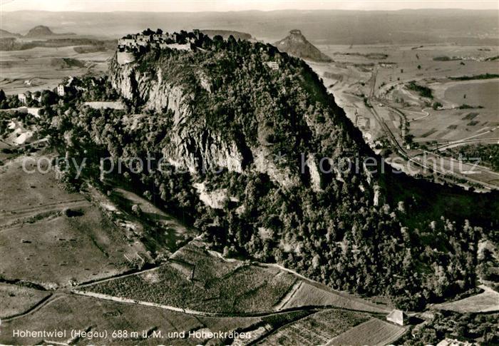 Hohentwiel Hohenkraehen Fliegeraufnahme