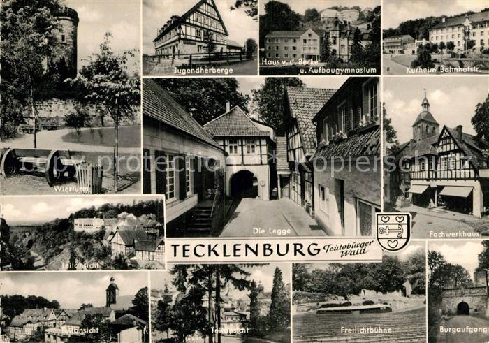 Tecklenburg Steinfurt NRW Jugendherberge Kurheim Bahnhofstrasse Freilichtbuehne