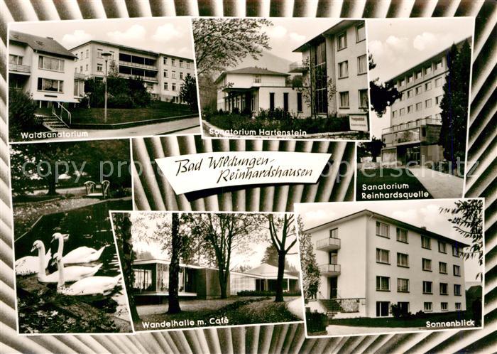 Reinhardshausen Waldsanatorium Sonnenblick Sanatorium Hartenstein