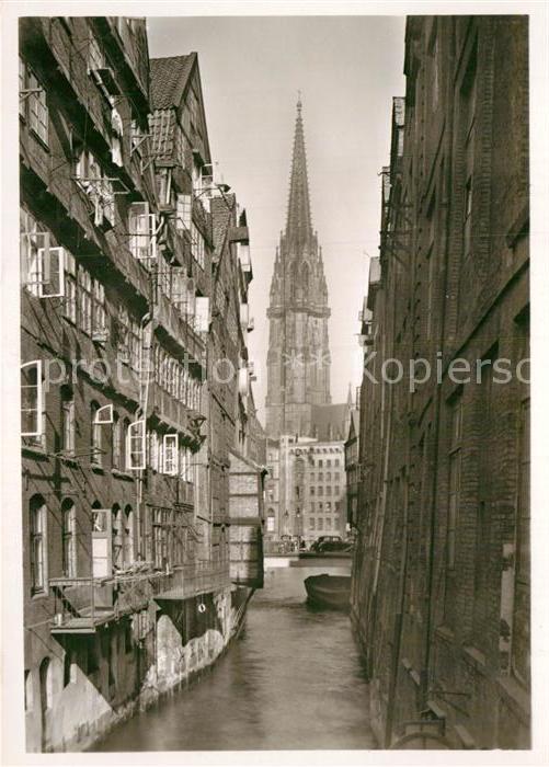 HAMBURG  CITY Steckelhoernflet Nikolaikirche