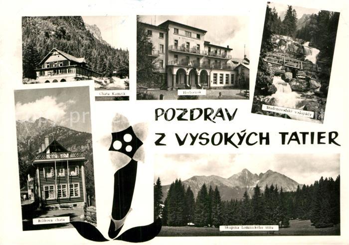 Vysoke Tatry Chata Kamzik Hrebienok Bilikova Chata