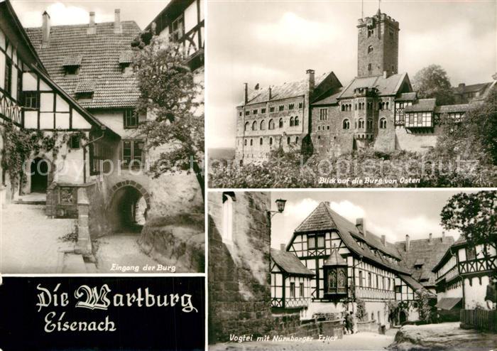 Eisenach Thueringen Wartburg Vogtei Nuernberger Erker