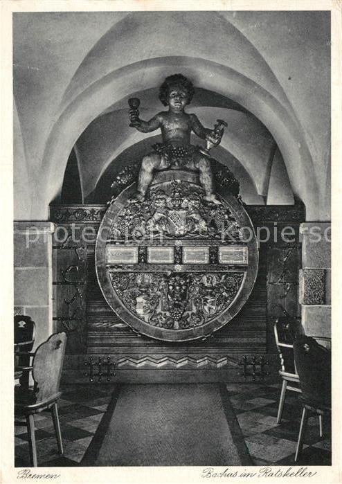 BREMEN  CITY Bachus Ratskeller