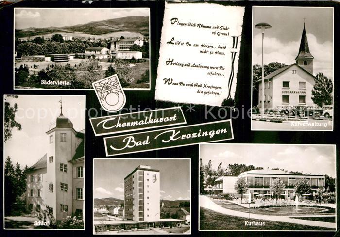 Bad Krozingen Kurverwaltung Schloss Kurhaus Baederviertel