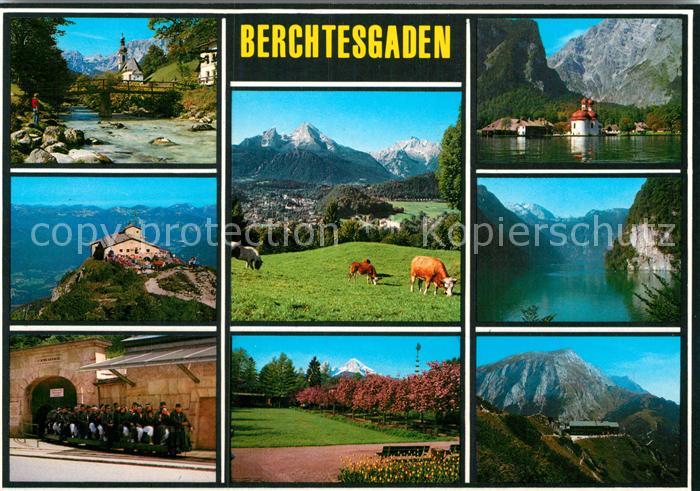 Berchtesgaden Ramsau Kehlsteinhaus Salzbergwerk Kurpark Koenigssee