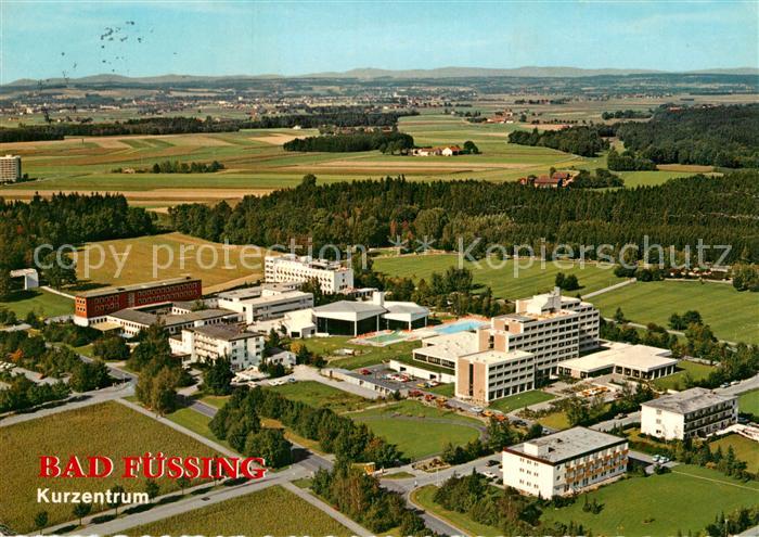 Bad Fuessing Kurmittelhaus Kurklinik Niederbayern Fliegeraufnahme