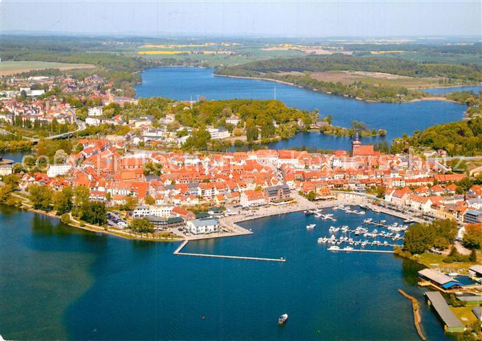 Waren Mueritz Fliegeraufnahme