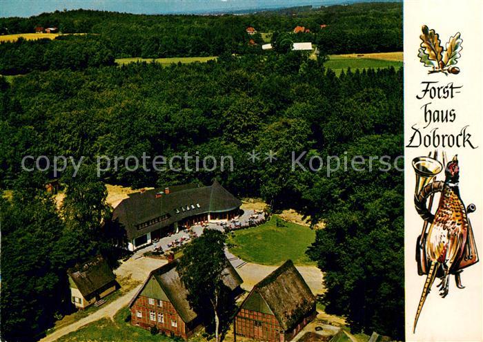 Dobrock Landgasthof Forsthaus Dobrock Fliegeraufnahme