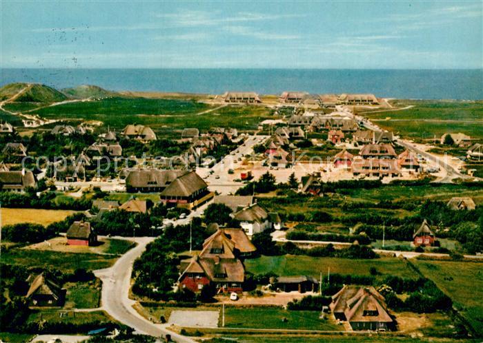 Kampen Sylt Fliegeraufnahme