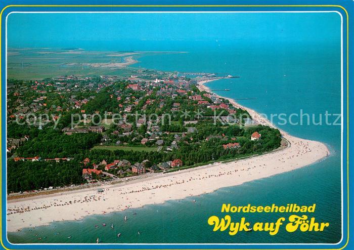 Wyk Foehr Fliegeraufnahme