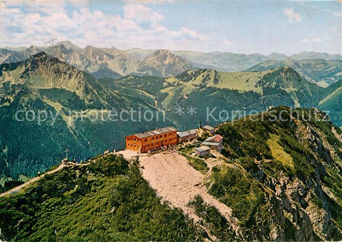 Pfronten Ostallgaeu Bayern Berggasthaus Ostlerhuette Breitenberg