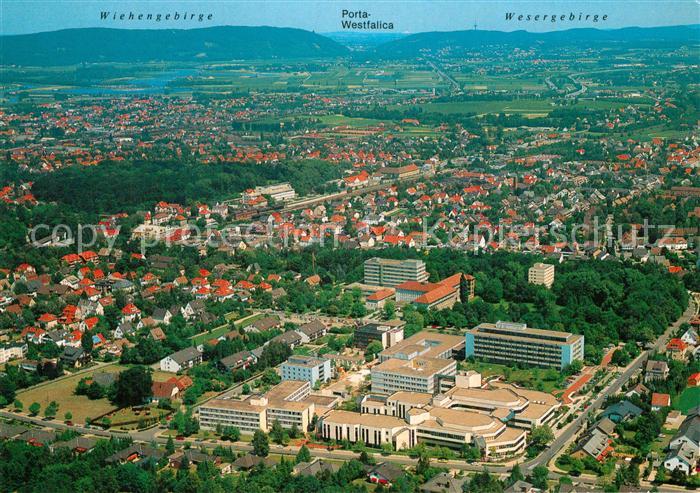 Bad Oeynhausen Fliegeraufnahme Herzzentrum Diabetisklinik Sonnenhofklinik