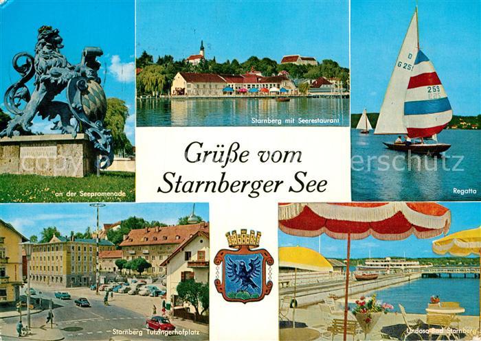 Starnbergersee Tutzingerhofplatz Regatta Seerestaurant