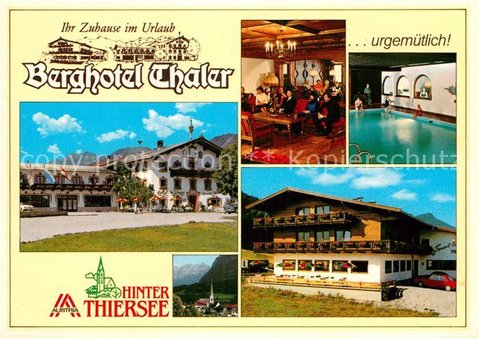 Hinterthiersee Berghotel Thaler