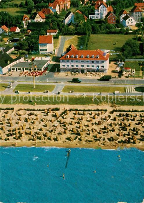 Duhnen Nordsee Hotel Strandperle Fliegeraufnahme
