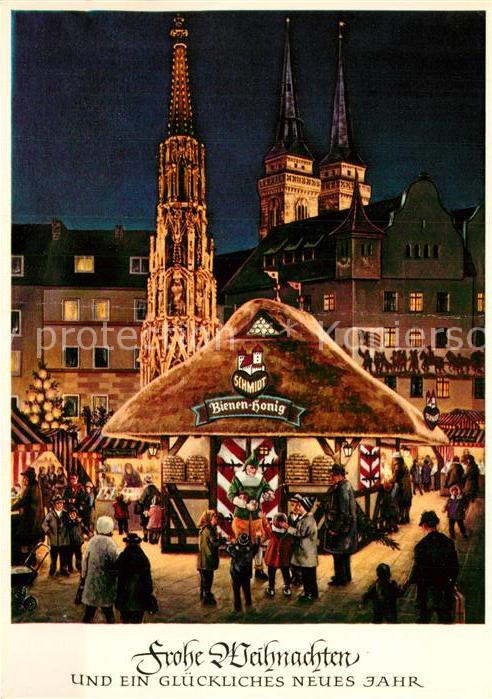 Nuernberg Christkindles-Markt Honig- und Lebkuchenhaus