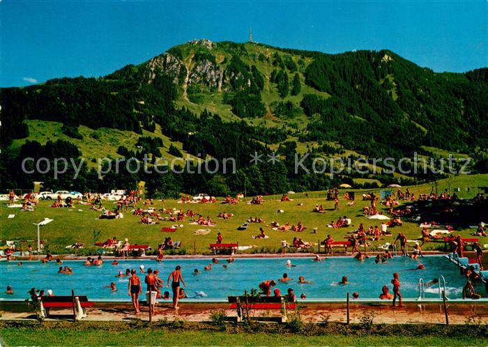 Rettenberg Oberallgaeu Freibad Gruenten