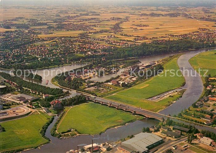 Minden Westfalen Wasserstrassenkreuz Schachtschleuse