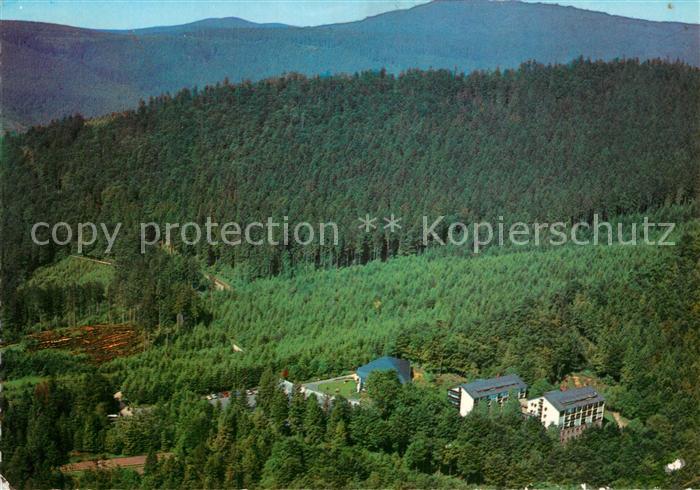 Sasbachwalden Fliegeraufnahme Familienerholungsheim Cafe-Restaurant Hohritt