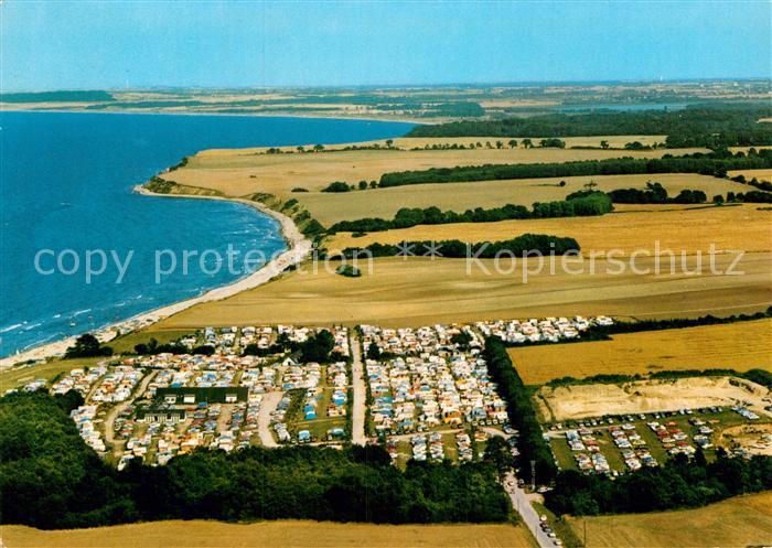 Sehlendorferstrand Zeltplatz Fliegeraufnahme